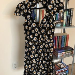 Topshop Daisy Cut Out dress